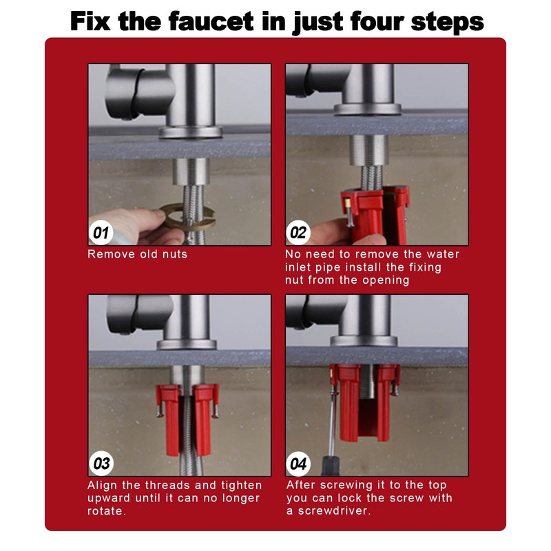 SPRHR 3 Piece Fixing of Tap Nut, Outer Diameter 32