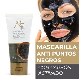 Mc Life Mascarilla Anti Puntos Negros Peel Off 60g, Carbón Activado. Todo Tipo De Piel