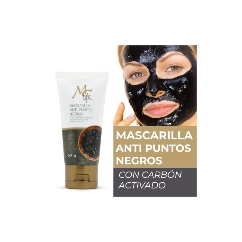 Mc Life Mascarilla Anti Puntos Negros Peel Off 60g, Carbón