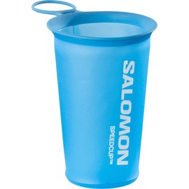 Salomon Soft Cup Speed 150ml/5oz Unisex Hydration accessory, Easy access, Stowable, PVC and Bisphenol-A free, Clear Blue