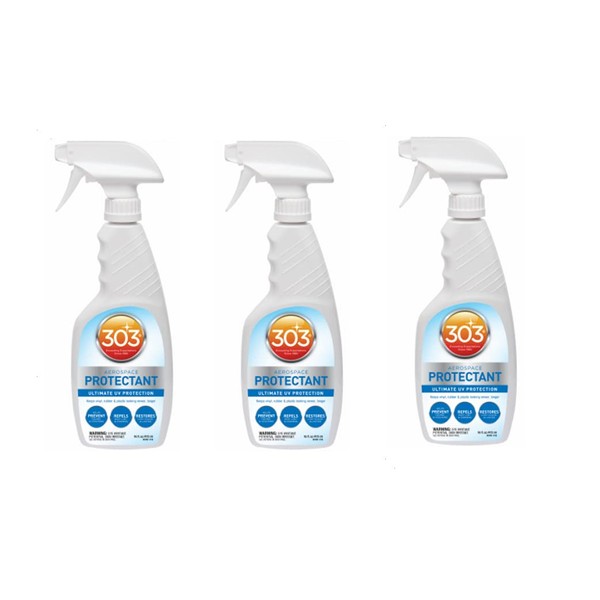 PACK OF 3 - 303 (30308) UV Protectant Spray for