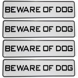 L&S 4 Beware Of Dog Signs