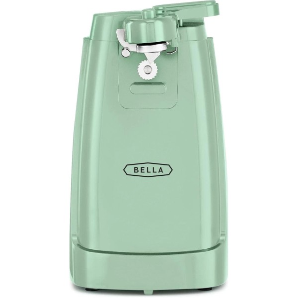 BELLA Electric Can Opener and Knife Sharpener, Multifunctiona