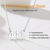 U7 444 Angel Number Egirl Aesthetic Necklace Eboy