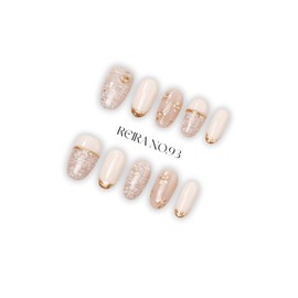 REIRA "Leila" Press On Nail Nail Handmade Nail Tip [NO.93] (NO.93, XS)