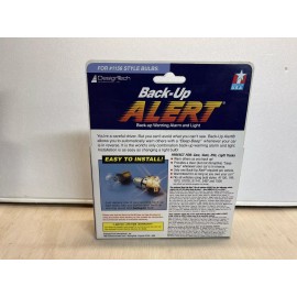 DESIGN TECH  BACK-UP ALERT 20100VA (WARNING ALARM & BRIGHT HALOGEN LIGHT)- 1156 STYLE