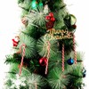 Pack of 20 Christmas Acrylic 12 cm Candy Cane Christmas