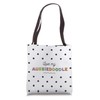 Love My Aussiedoodle Cute Polka Dot Design Tote Bag