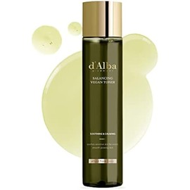 d'alba Piedmont Italian White Truffle Mild Skin Balancing Vegan Toner, Mild pH Formula, Suitable for Sensitive Skin, Lightweight Finish