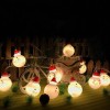 KH Serie De Luces Navideñas Santa Mono De Nieve Decoracion