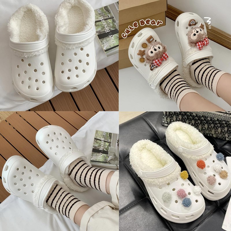 2 Pair Inserts, Liner Inserts Fluffy Replacement,Socks Liners Cozy &