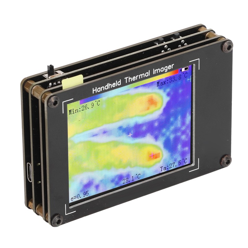 Thermal Imager DIY Rechargeable Infrared Imaging Camera MLX90640 for Electronic