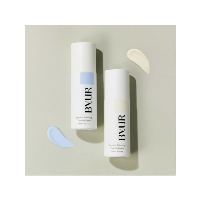 BYUR Serumfit Balancing Tone Up Cream 40g, Type:01 Clear