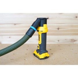 Toolcurve 27mm Hose Adapter for Dewalt Drywall Cut Out Tool, Compatible with Festool 27mm
