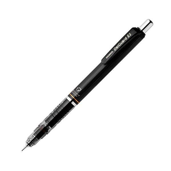 Zebra DelGuard 0.5mm Lead Mechanical Pencil, Black Body (P-MA85-BK)