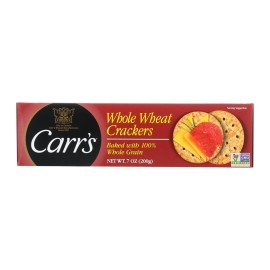 UD_Carr's Crackers - Whole Wheat - Case Of 12 - 7.1 Oz