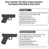 2 Pack ECO Leather Gun Holster for Men and Women,