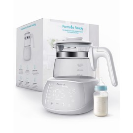 Formula Ready Baby Water Kettle- One Button Boil Cool Down and Keep Warm at Perfect Temperature 24/7 - Dispense Water Instantly- Replace Traditional Bottle Warmer