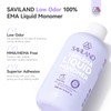 SAVILAND Low-Odor Acrylic Liquid Monomer Kit: Large Capacity Pure EMA