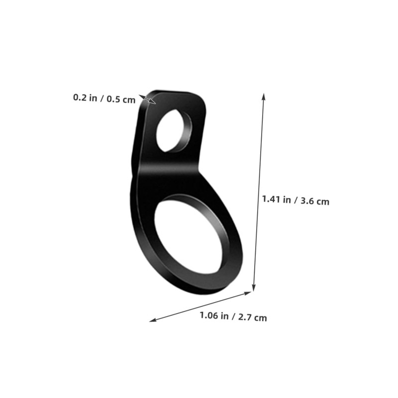 Outanaya 10pcs Heavy Duty Tie Down Anchor Hooks for Trucks