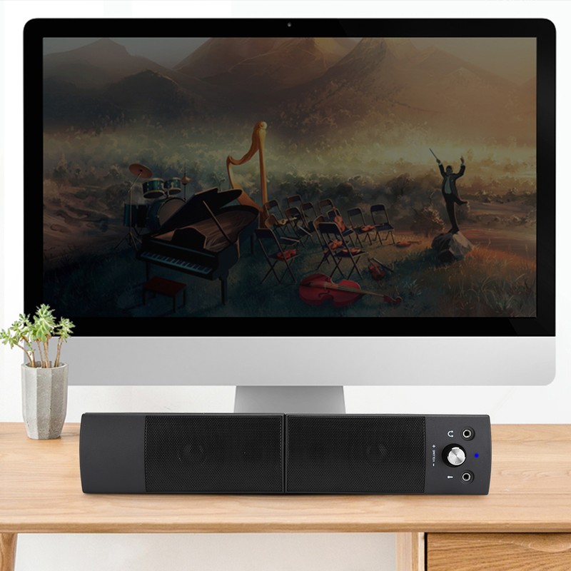 SADA V-117 Wired Computer Audio 3W Home Desktop Small Speaker