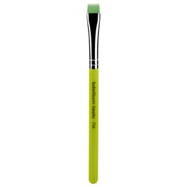 Bdellium Tools Professional Makeup Brush - Green Bambu Series 714 Flat Eye Definer - With Soft Synthetic Fibers, For Eye Definition (Green, 1pc)