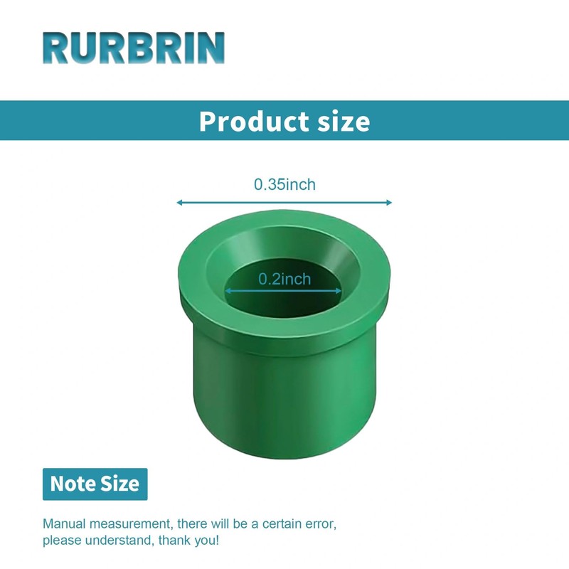 RURBRIN (20 PCS) R134A Rubber Gasket Fit for Air Conditioning