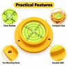 Round Bubble Level Tool – Compact Circular Spirit Level Gauge