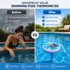 Solar Pool Thermometer for Pool & Spa – Wireless Digital