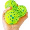 Glow in The Dark Soft Juggling Ball Set of 4
