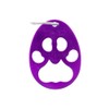 Key Clips – Compact, Versatile, and Durable (Purple, Paw Print)