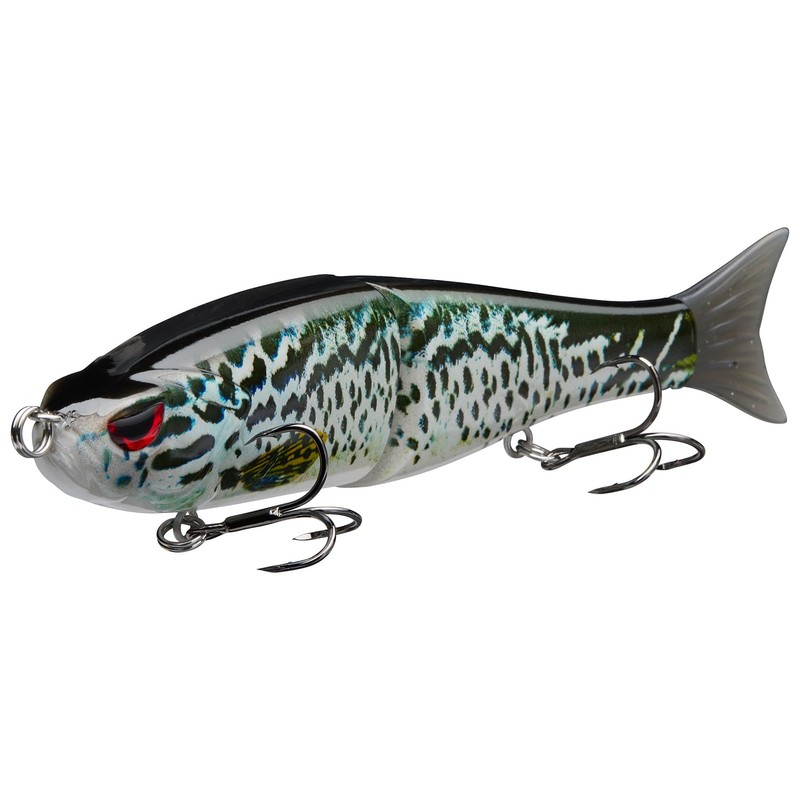 BASSDASH SwimShad Glide Baits Jointed Swimbait Bass Pike Salmon Trout