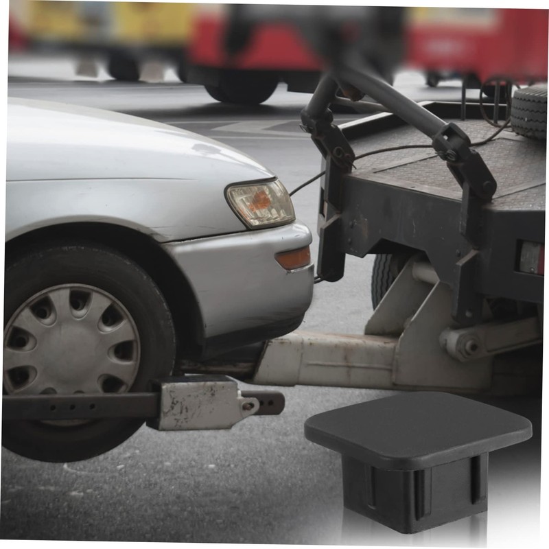 Outanaya Trailer Hitch Cover Durable Receiver Tube Plug Protects Tow