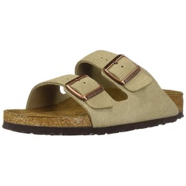 Birkenstock New Unisex Arizona Sandal Taupe Suede 38 R