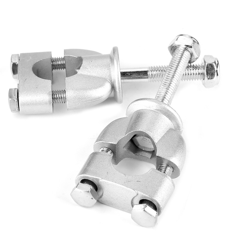 1 Pair Aluminum Alloy Motorbike Mount Riser 22mm Motorcycle Handlebar
