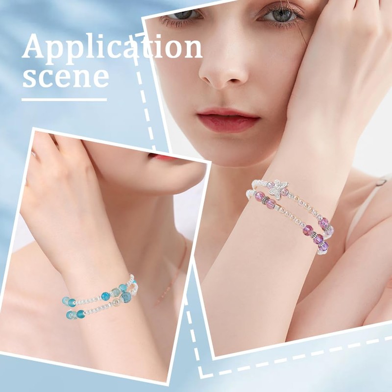 SOFPLATE 400 Loops Memory Wire Bracelets Jewelry Memory Wire Cuff