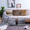 Hodeacc 6 Pack Leopard Printed Series Pillow Covers,Soft Plush Animal