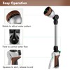 RESTMO Metal Watering Wand, Heavy Duty Garden Hose Wand with