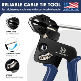 SSD FACTORAY Metal Zip ties Stainless Steel Zip Ties Metal Zip Ties Heavy Duty Outdoor For Fastening And Cutting and Metal Cable Tie Remover (SINGLE-BLUE)