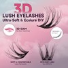 Mayhug False Eyelashes 144pcs Personal Use 3D Effect Eyelash Extensions