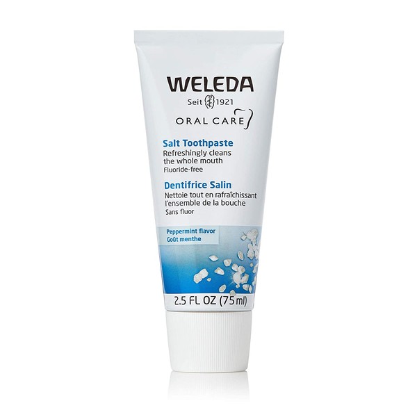 Weleda Natural Salt Toothpaste, 2.5 Ounce, Pack of 2