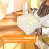 77L Deviled Egg Containers with Lid, (Set of 3), Plastic