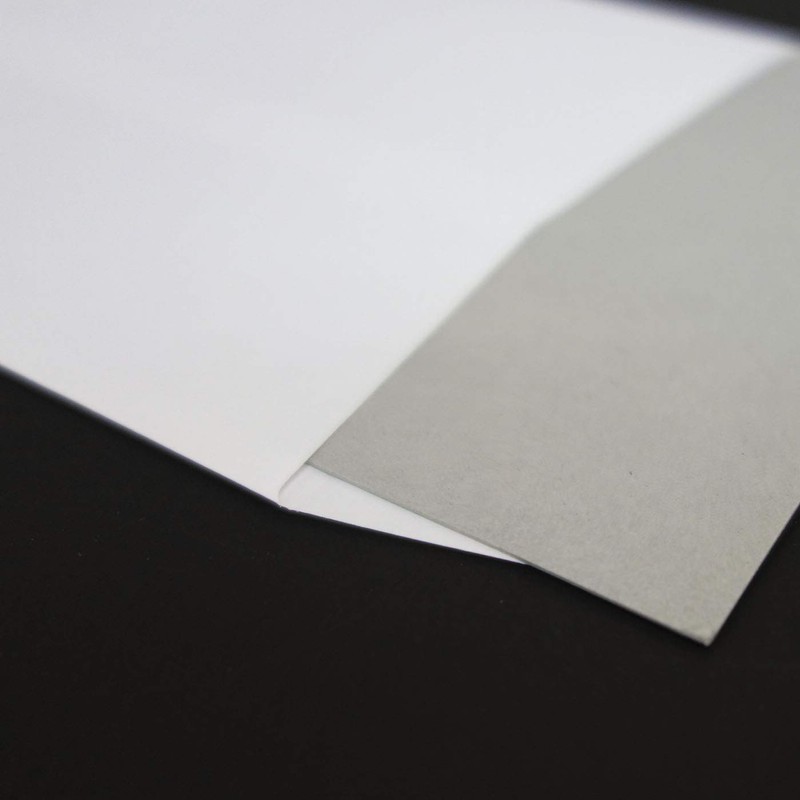 3 Long Envelopes Cardboard Approx. 0.02 inches (0.5 mm), Anti-Bend