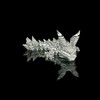 Tumbler Straw Buddy Dragon Guardian Straw Figurine 3D Printed:_Ice