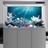 AWERT 30x18 inches Undersea Theme Aquarium Background Sunshine Underwater World