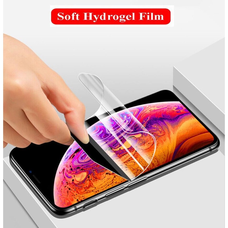 fonefunshop Hydrogel Rückenprotektor Kompatibel mit A06 Rückseite Klar Selbstheilender Schutz