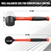 ValueMax Rubber Mallet 16 oz/ 450 g, Mallet Hammer with