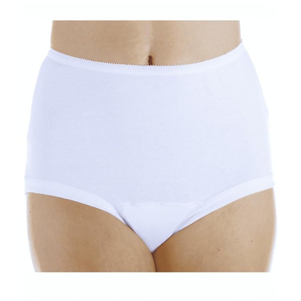 ER Direct Women's Ladies 100% Cotton Incontinence Pants Washable with