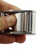 38mm 2 Pack Heavy-Duty 316 Stainless Steel Lock Slider Buckles