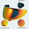 Motorcycle Helmet Visor for C10, UV Protection Helmet Visor, Motorcycle